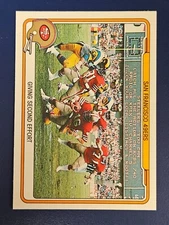 1982 Fleer Football Team Action Card Complete Your Set You Pick #1 - 88
