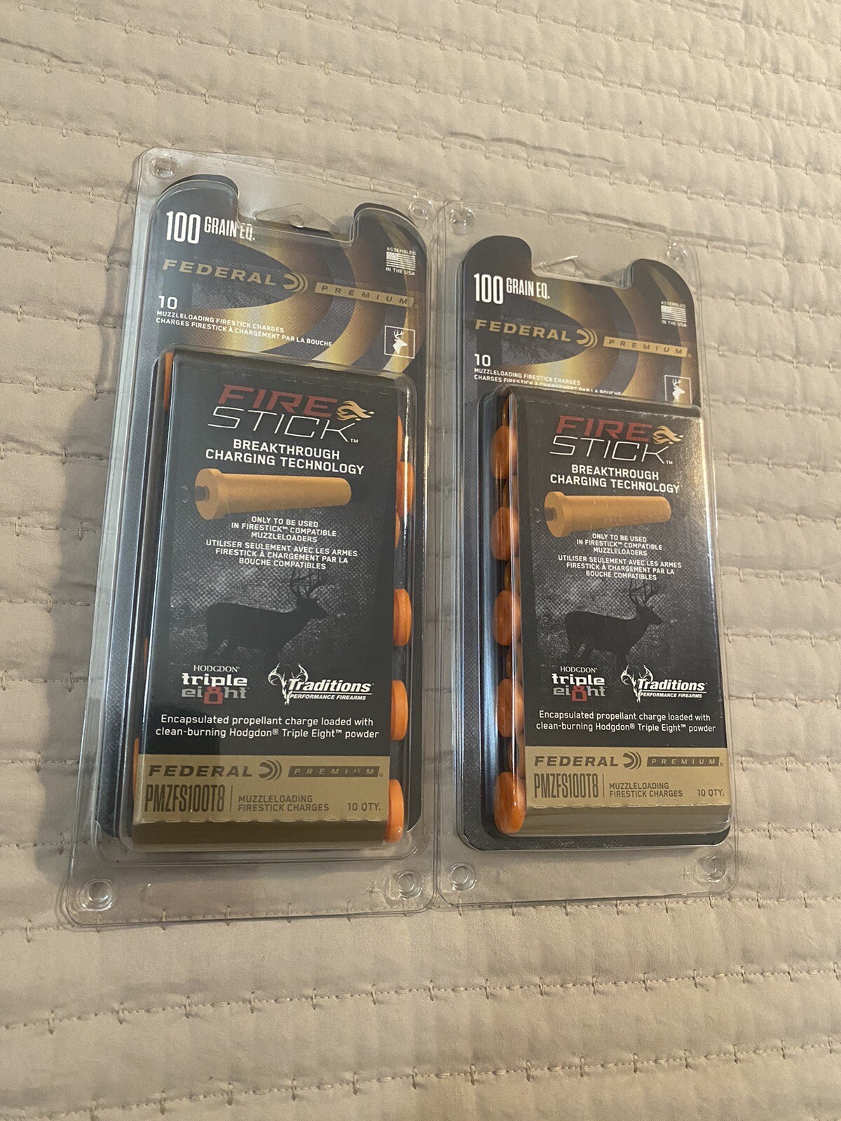 Federal Premium Fire Stick for Muzzleloader Pack of 10 (PMZFS100T8