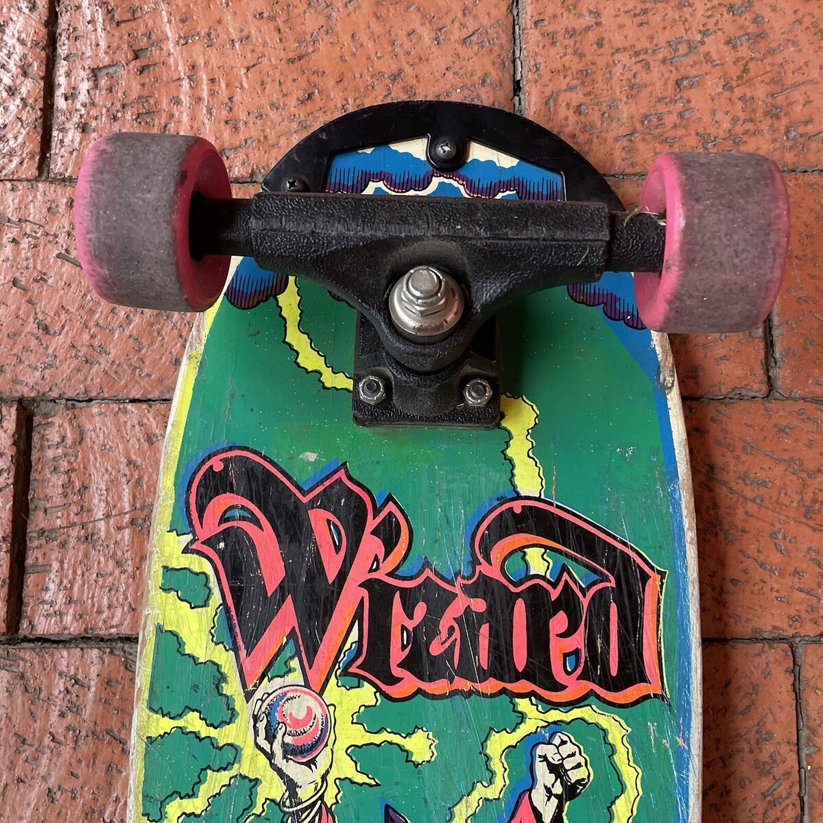 Vintage Nash Skateboard Epic Wizard Graphic Wall Hanger Vintage Nash Skateboard Epic Wizard Graphic Wall Hanger