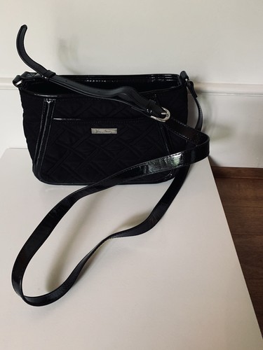 Vera Bradley Trimmed Trapeze Crossbody Black Perfect Condition. - Picture 3 of 5