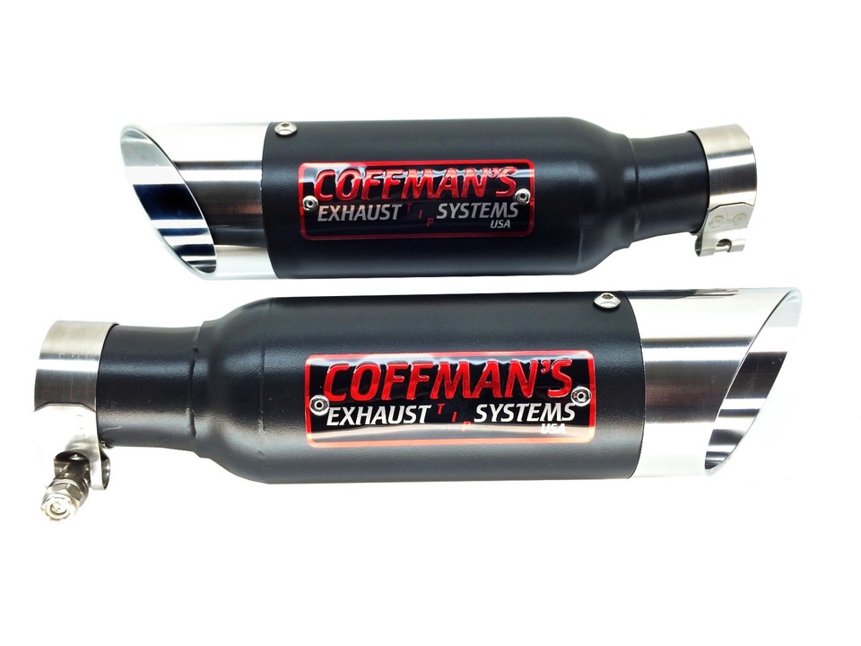 Kawasaki Ninja 500 500R EX500 Duals (19872009) Coffman Exhaust Muffler Baffle eBay