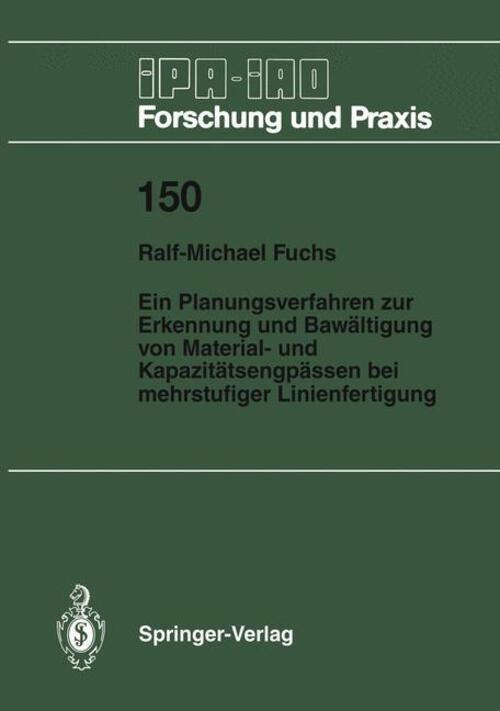 Thumbnail - Ein Planungsverfahren Zur Erkennung Und Bewältigung Von Material-