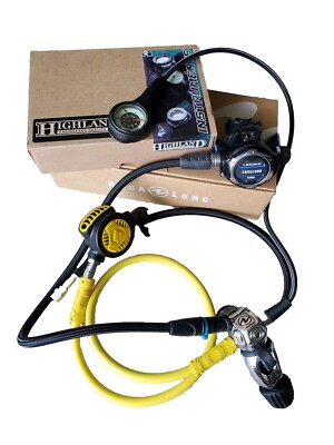 Aqua Lung LEG3ND MBS (YOKE) Regulator w/ Apeks Egress OCTO