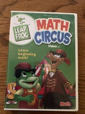 LEAP FROG Math Circus Video Home School Learn Beginning Math Dance Party    tw11j