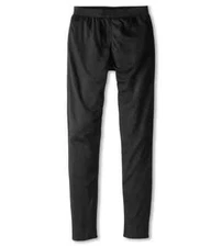 Hot Chillys L11029 Kids Boys Black Bi-Ply Base Layer Bottoms Size Youth L