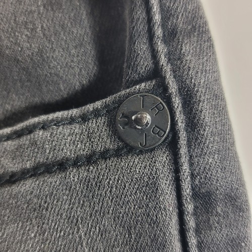 True Religion Geno Jean Shorts Boys 20 Black Relaxed Slim Street Wear Cut Off - Picture 6 of 14