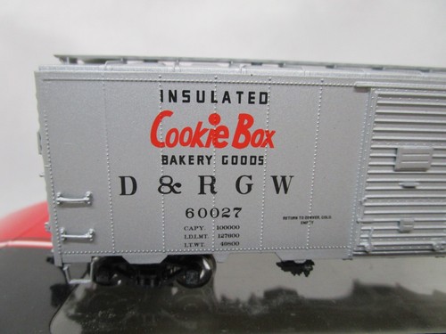 InterMountain HO Scale DRGW Denver Rio Grande Cookie Box 12 Panel Box Car NOS - Picture 5 of 10