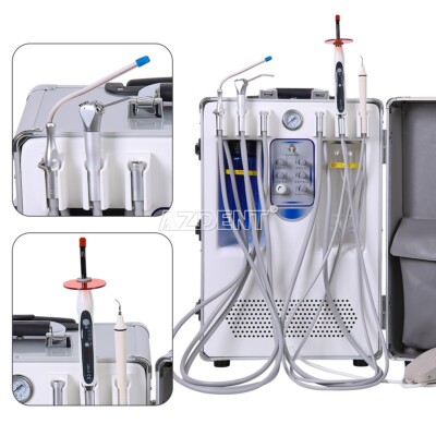 Dental Laboratory Unidad Entrega Portatil Dental Succión De Jeringa De Compresor De Aire 4 Hoyos Dental Laboratory Pneumatic/Air Dental Handpieces
