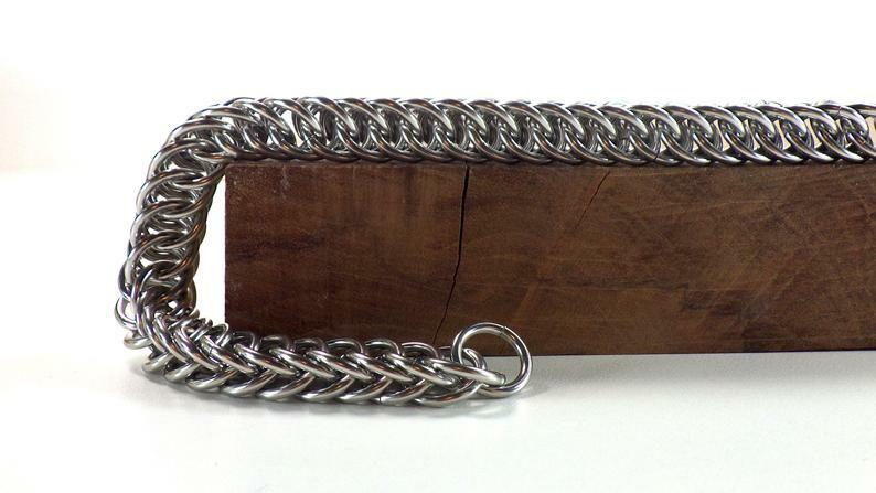 Fantastic Classic Chainmaille Men's Beautiful Bracelet Pure 935 ...