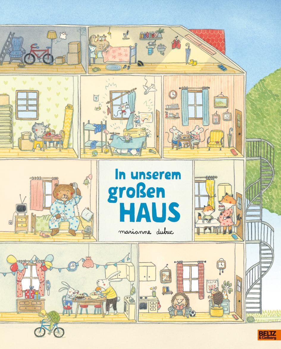Thumbnail - In Unserem Großen Haus | Vierfarbiges Bilderbuch | Marianne Dubuc |