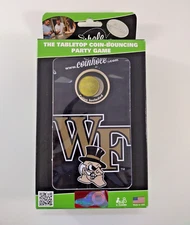 COINHOLE - Tabletop Coin-Bouncing Party Game New - Wake Forest
