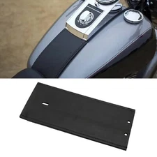 PU Leather Gas Tank Panel Bib For Harley Softail Fatboy FLSTF Wide Glide FXDWG