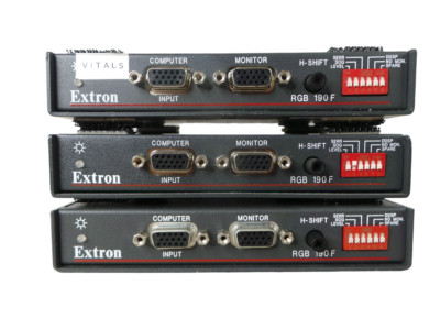 LOT OF 3 Extron RGB 190F Universal Computer - Free Shipping
