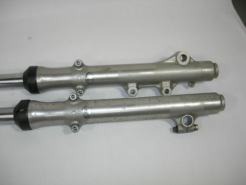81 1981 SUZUKI GS550 GS 550 GS550T FRONT FORKS FORK SET PAIR - Picture 4 of 7