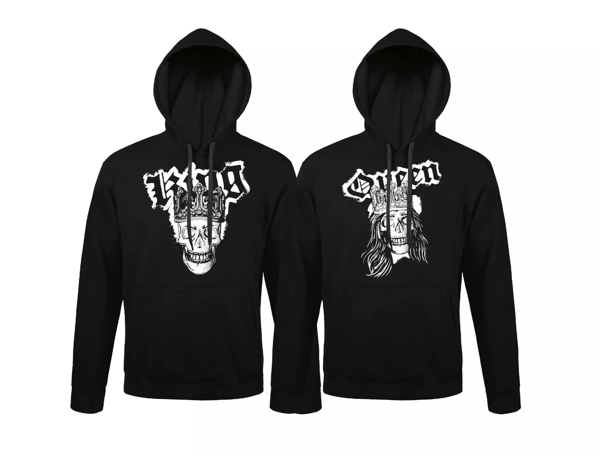 King Queen King Queen Hoodies Set of King & Queen Pärchen 