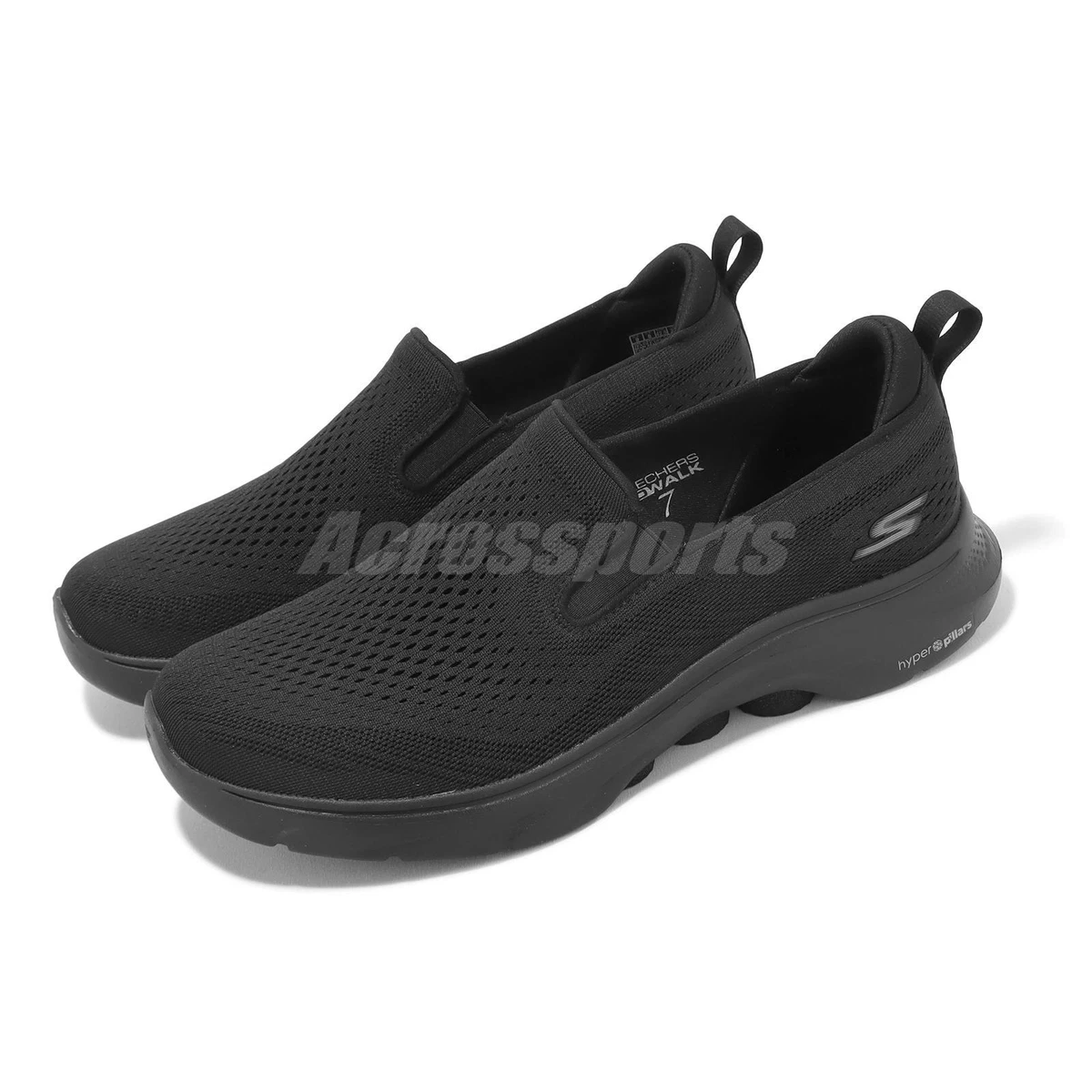 Skechers go walk 2 black and white top