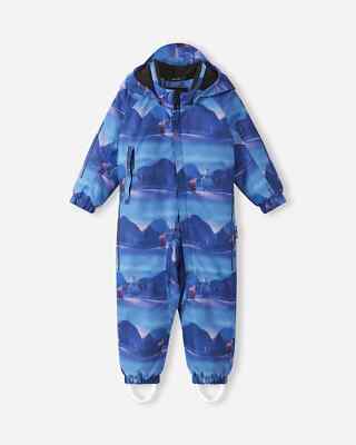Reima Moomin Kinder Unisex Blau Skianzug Winteranzug Outdoor (5100011D-6301)
