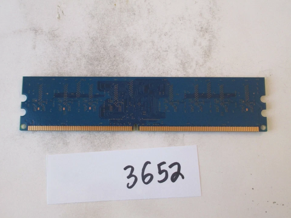Nanya NT2GT64U88D0BY-AD 2Gb PC2-6400 800Mhz DDR2 Desktop Memory RAM (3652) - Image 2 of 2