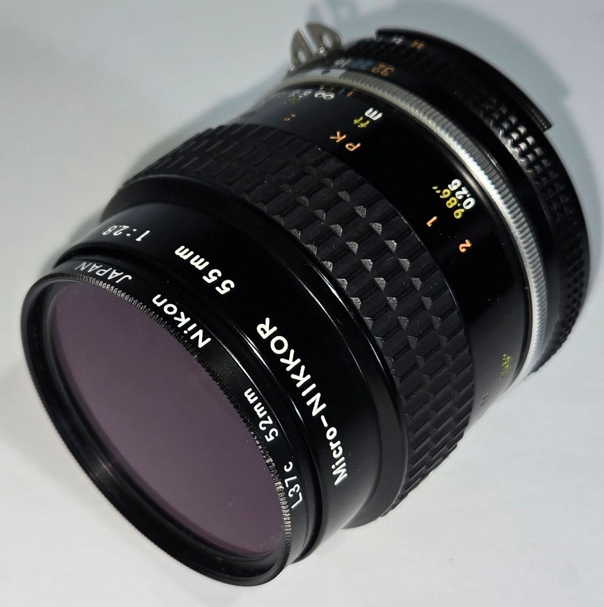 Nikon - hisa7824　Micro Nikkor 55 f2.8 FM3A Nikon Micro-Nikkor 55mm F2.8 1:2.8 Ai-s Macro Lens F3 FM2