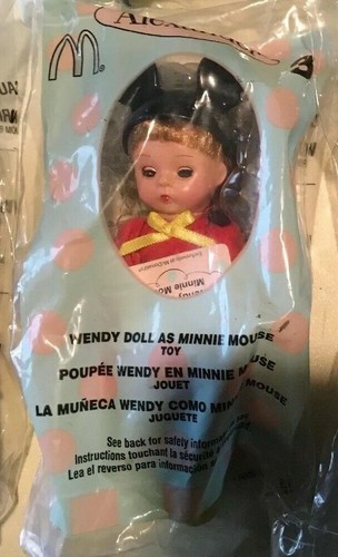 McDonald's DISNEY Madame Alexander WENDY DARLING doll Lot - Foto 3 di 5