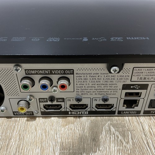 Sony HDB-E880 Blu-ray Player 3D - No Remote Or Speakers - TESTED AND WORKING - Picture 8 of 10
