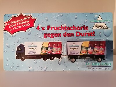 Bad Nauheimer Fruchtschorle Limitierte Auflage  4x Fruchtschorle gegen d. Durst