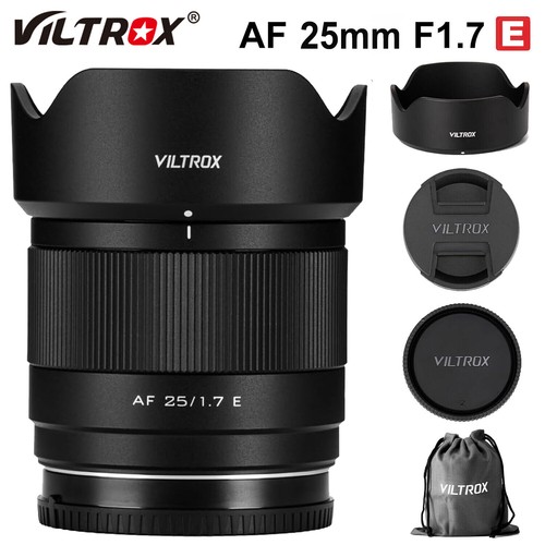 Viltrox AF 25mm F1.7 APS-C Large Aperture Auto Focus Prime Lens for Sony E-mount - Picture 1 of 8