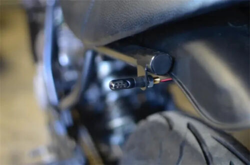 ๐ฎ๐น KIT 2 MINI FRECCE INDICATORI LED MOTO HARLEY CUSTOM CAFE RACER OMOLOGATE - Picture 6 of 9