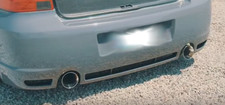 GOLF Mk4 Mk5 4" 101mm R32 Style Custom Tailpipe Tip Twin Exhaust Dual Exit Pair