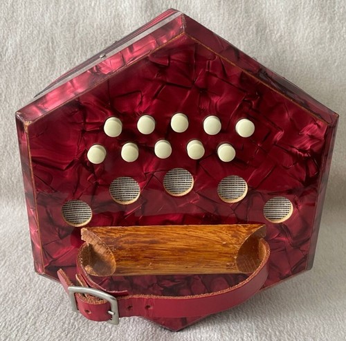 Vintage Scholer Concertina DDR Akkordeon / Handharmonika - Bild 6 von 6
