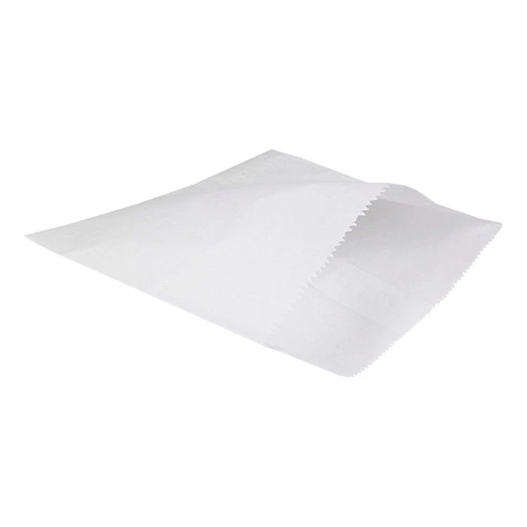 DELISUPPLIES Deli Supplies 1000 x White 7" x 9.5" Sulphite Paper Strung Food Sandwich Bag