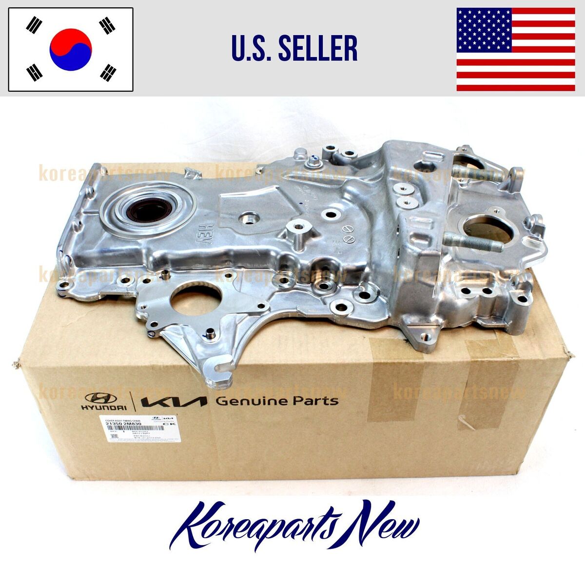 1.6L Engine Timing Cover 213502M830 ⭐OEM⭐ Hyundai Santa Fe 1.6L Engine Timing Cover 213502M830 ⭐OEM⭐ Hyundai Santa Fe