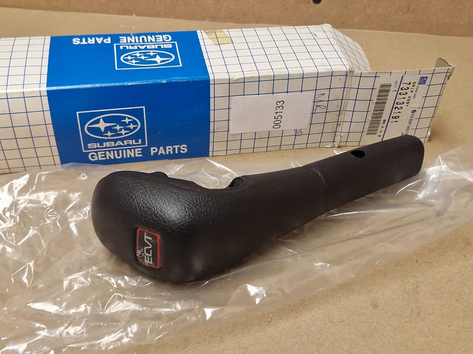 Subaru J-Series 1989-1995 Gear Knob 4WD Black 733132191 Genuine NEW OEM - Image 2 of 4