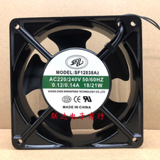 SHENG FENG SF12038A2 220V-240V 0.12/0.14A 18/21W 12CM Cooling Fan