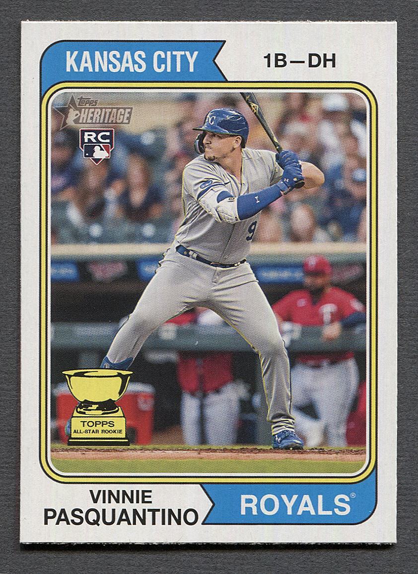 2023 Topps Heritage #150 Vinnie Pasquantino RC