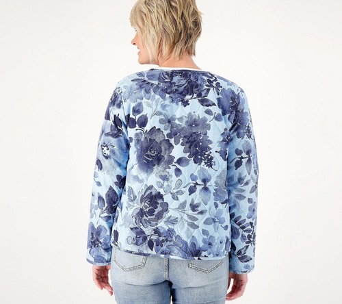 Denim & Co. Women’s Cotton Quilted Jacket - Picture 5 of 5