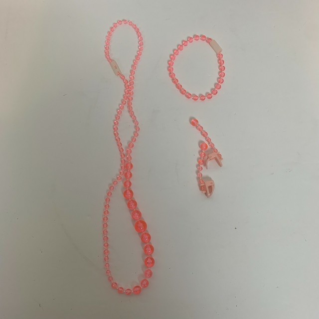Pretty Pretty Princess 1999 Replacement Pink Jewelry Necklace Bracelet Earrings Pretty Pretty Princess 1999 Replacement Pink Jewelry Necklace Bracelet Earrings