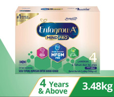 Enfagrow A MindPro 2FL Step 4 Original Flavour 3.48 kg Milk Formula DHL EXPRESS