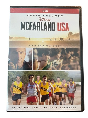 MCFARLAND USA DVD Film ~ Kevin Costner ~ Disney ~ NEU/Versiegelt