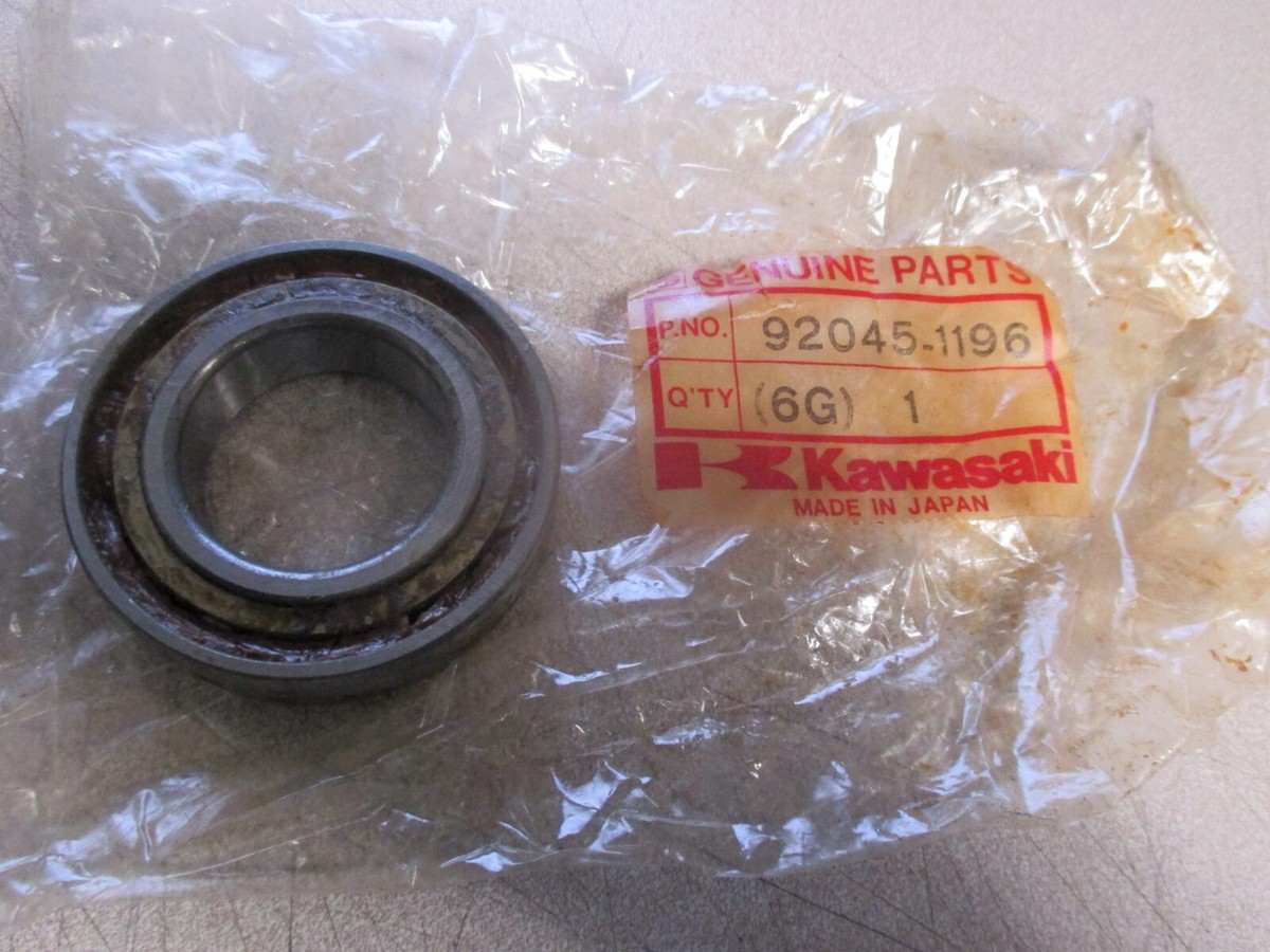 NOS OEM Kawasaki Ball Bearing 1987-90 ZX750 92045-1196 | eBay