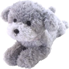 SUN LEMON Knee Dog Toy Poodle Gray S 17×12.4×34cm Plush Animal P-4152
