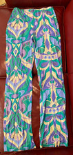 $90 Mango Abby high waist straight fit pantalon met print | Multi | EU 34 US 2