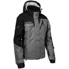 Castle X Powder G4 Women's Snowmobile Jacket - Heather/Black/Silver