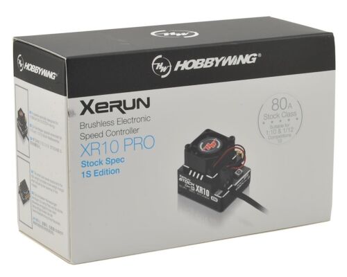 Hobbywing Xerun XR10 Stock Spec 80A BEC 3A 1s LiPo HW30112751 - Bild 3 von 3