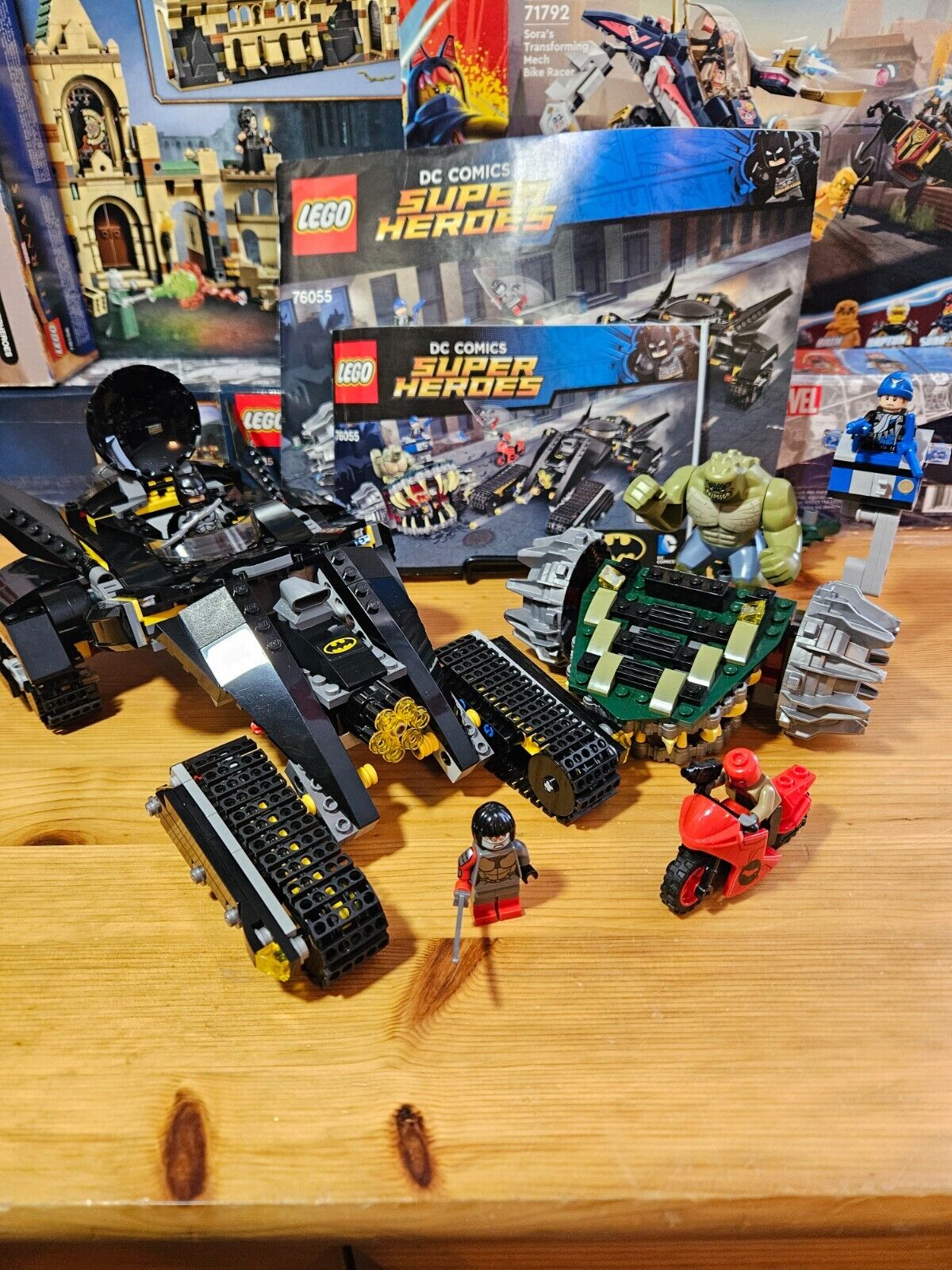 100% Complete Lego 76055 Batman Killer Croc Sewer Smash
