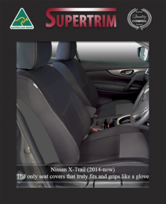 Premium neoprene front seat covers fit Nissan X-Trail (2001-Now)