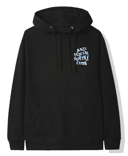 Anti Social Social Club x Fragment Bolt パーカー ブラック Anti Social Social Club x Fragment Blue Bolt Hoodie Black