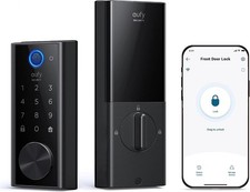 eufy Security Smart Lock S230, Keyless Fingerprint Unlock, Built-in Wi-Fi, App