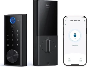 eufy Security Smart Lock S230, Keyless Fingerprint Unlock, Built-in Wi-Fi, App