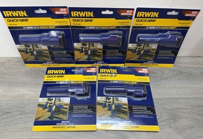 NEW 5 Pack- IRWIN 1964755, QUICK-GRIP, Edge Clamp for Medium-Duty Clamps